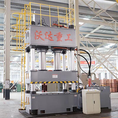 九腳托盤(pán)熱壓成型液壓機_800噸四柱液壓機