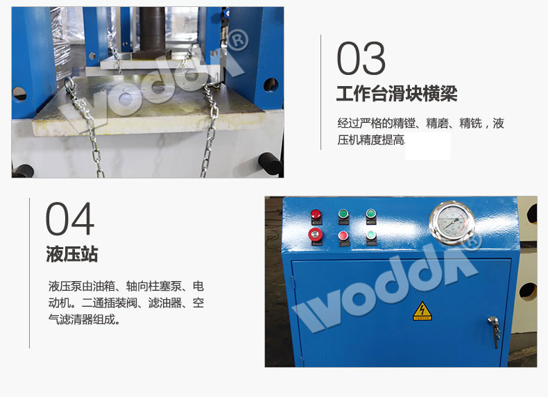 龍門(mén)液壓機細節